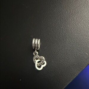 Silver Heart Charm Pendant